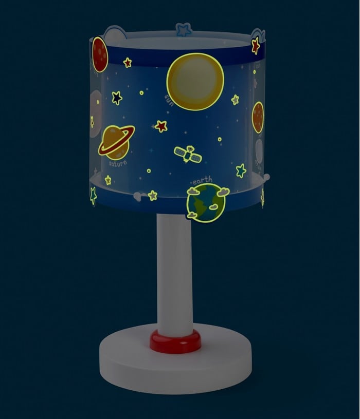 Lámpara infantil de mesa Planets