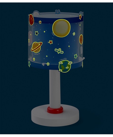 Lampe de table pour enfant Planets Planètes système solaire