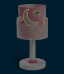 Lampe de chevet pour enfants Moon rose