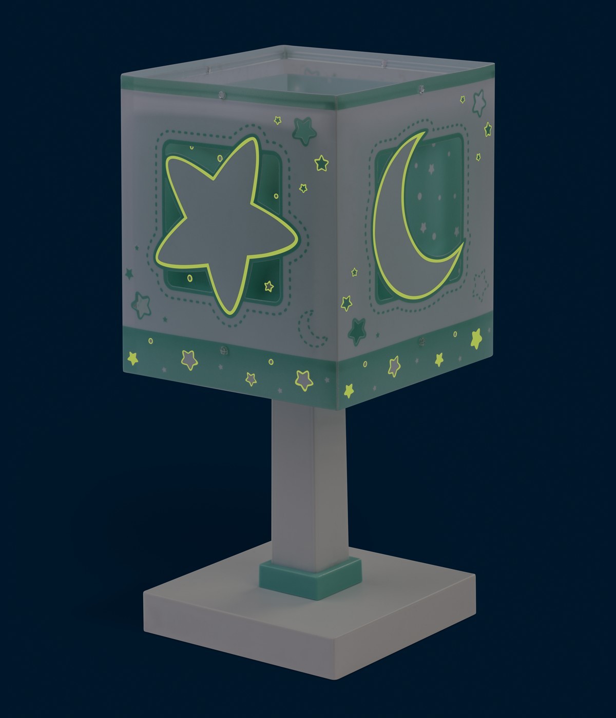 Lampe de chevet pour enfants Moonlight vert