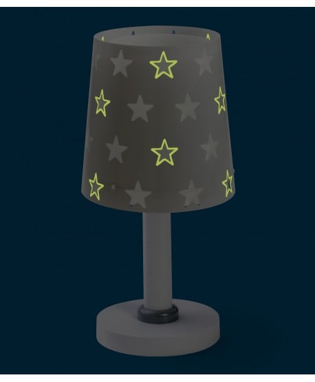 Table lamp Stars gray