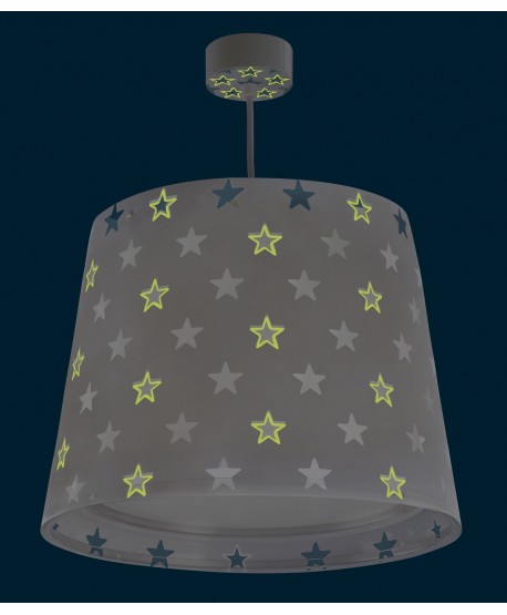 Lámpara de techo Stars gris