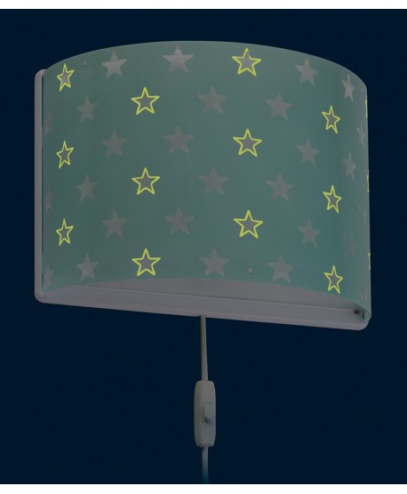 Applique Stars Stelle verde