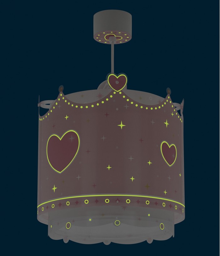 Lámpara de techo infantil Little Queen