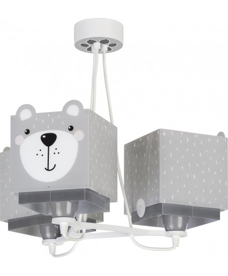 Suspension pour enfants à 3 lampes Little Teddy Petit Ours