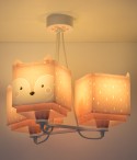 Suspension pour enfants à 3 lampes Little Fox Petit Renarde