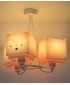 Suspension pour enfants à 3 lampes Little Fox Petit Renarde