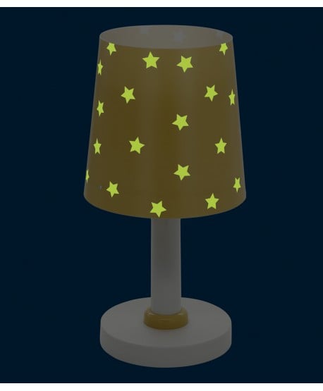 Lámpara de mesa Star Light amarilla