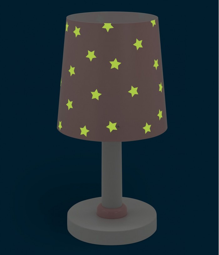 Lámpara de mesa Star Light Estrella rosa