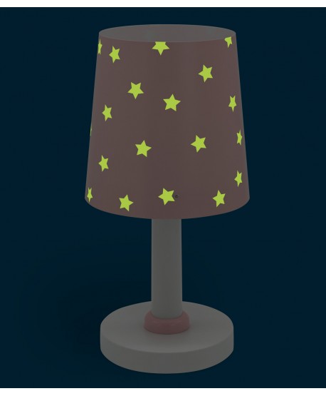 lampara de mesa Star Light rosa