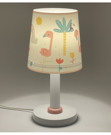 Lampe de chevet pour enfants Flamingo Flamant