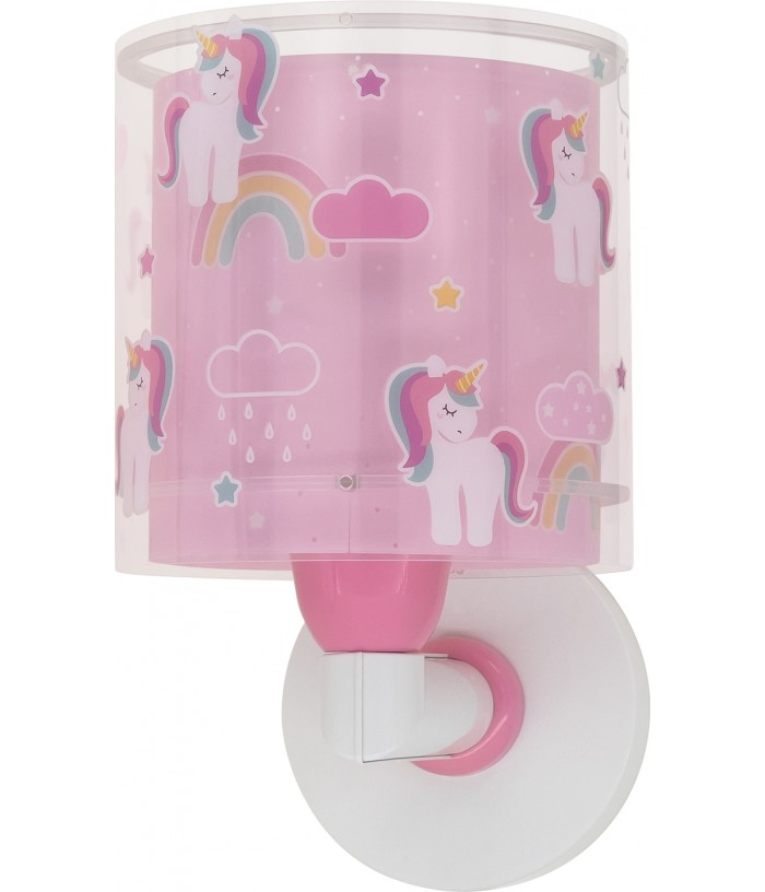 Aplique de pared infantil Unicorns Unicornios