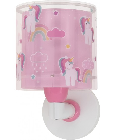 Aplique de pared infantil Unicorns Unicornios