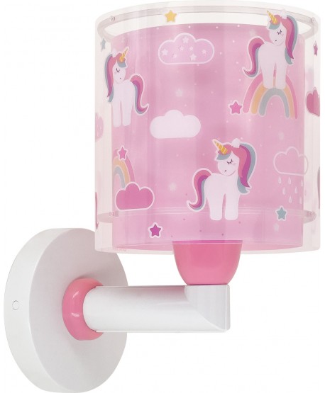 Aplique de pared infantil Unicorns Unicornios