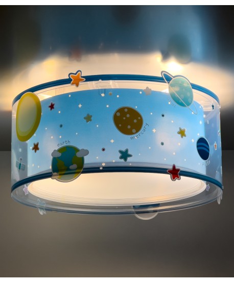 Children's ceiling light Planets