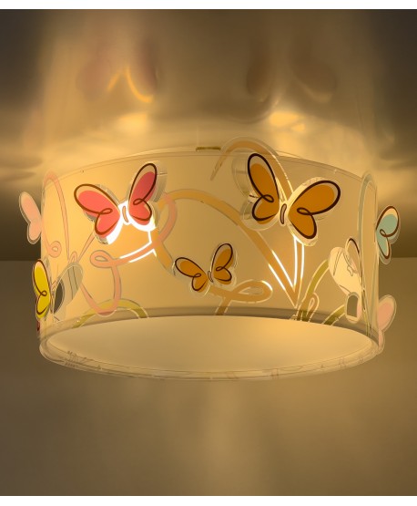 Plafon de teto infantil Butterfly Borboleta
