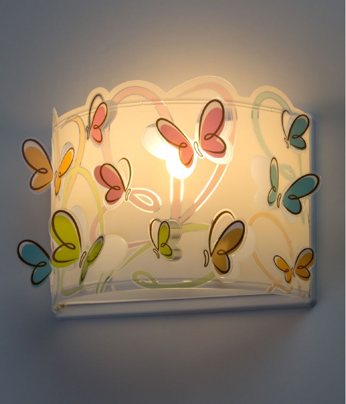 Aplique de pared Butterfly Mariposas