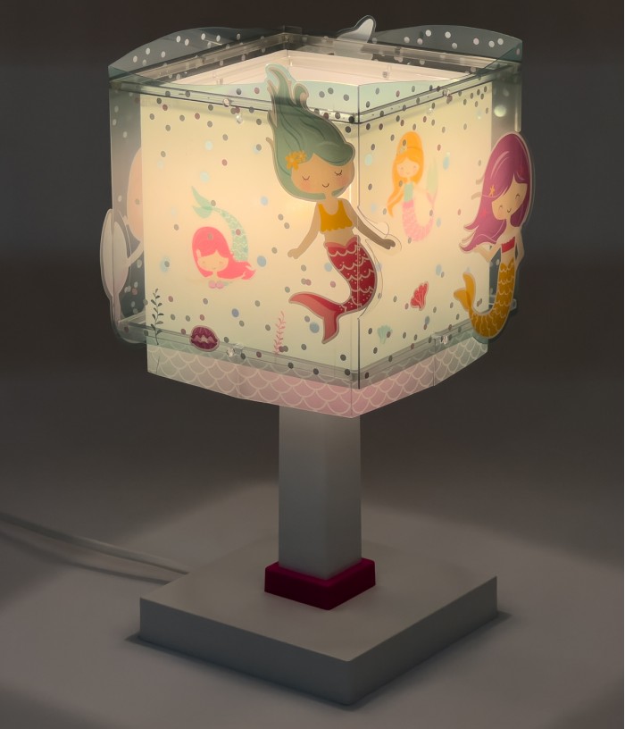 Lampada da tavolo per bambini Mermaids