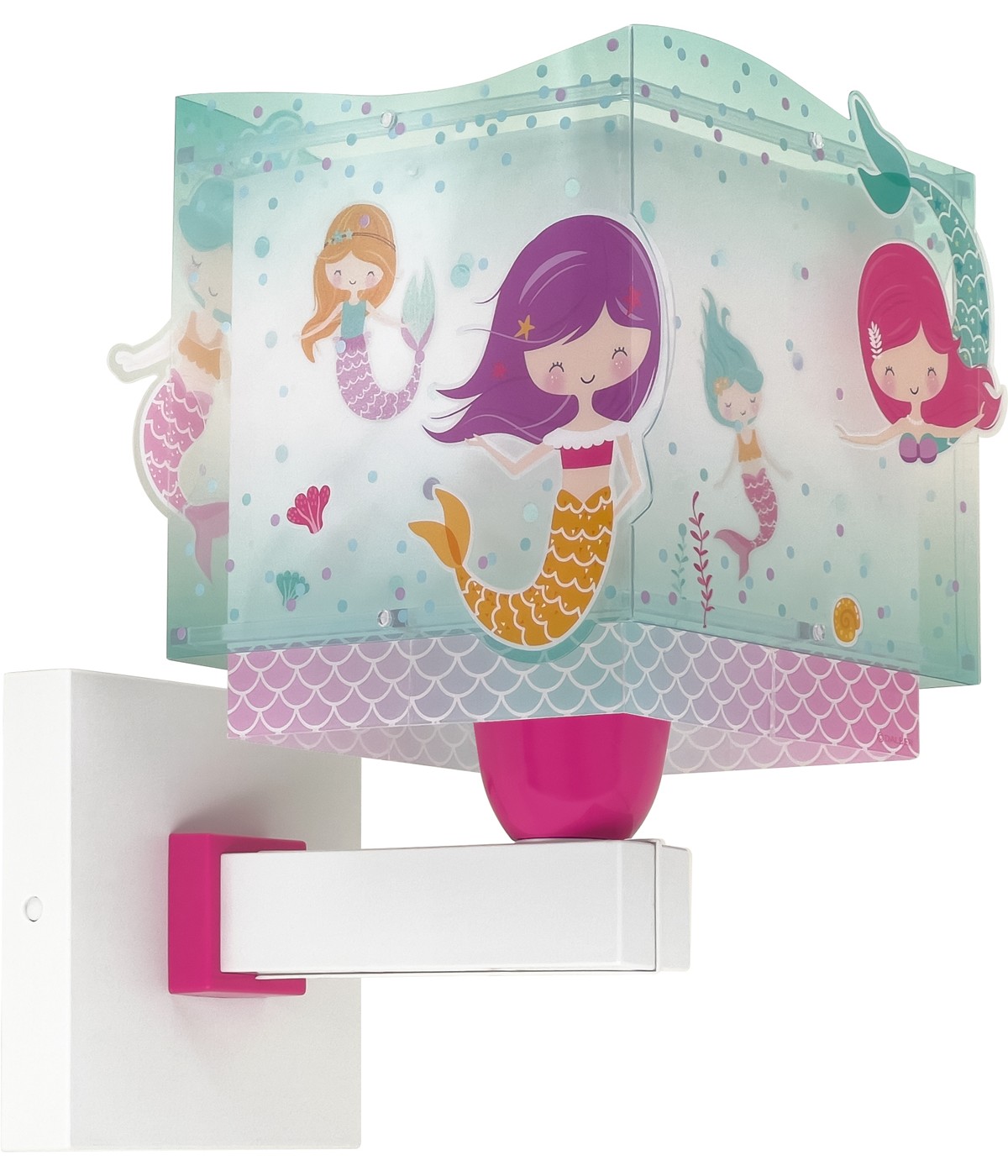Children's wall lamp Mermaids