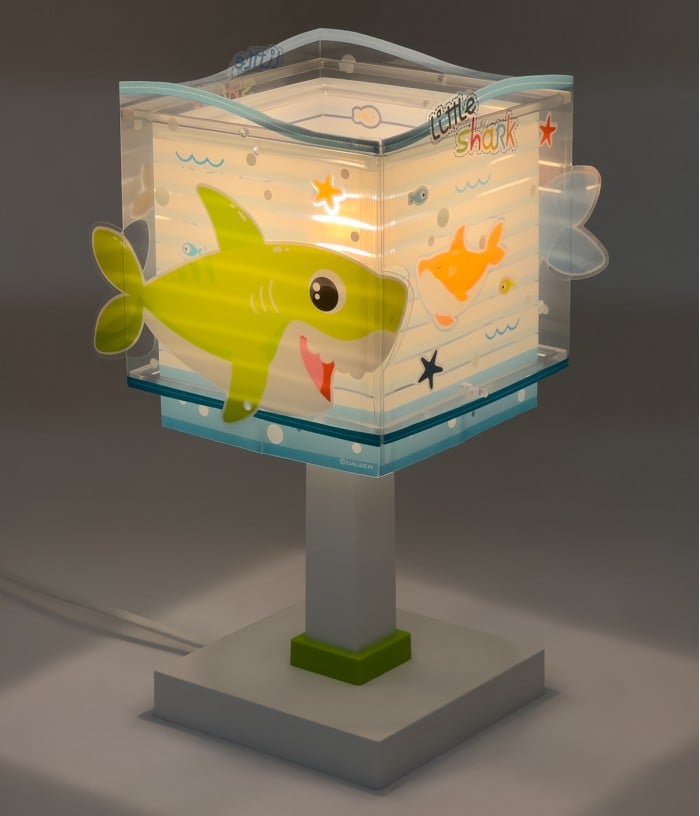 Lámpara de mesa infantil Little Shark