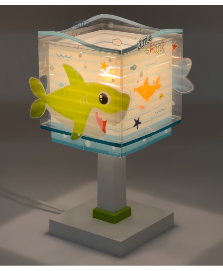 Children's table lamp Little Shark