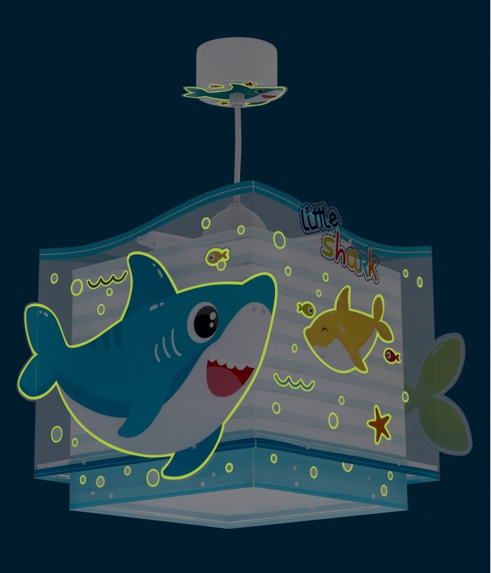 Children's hanging lamp Little Shark