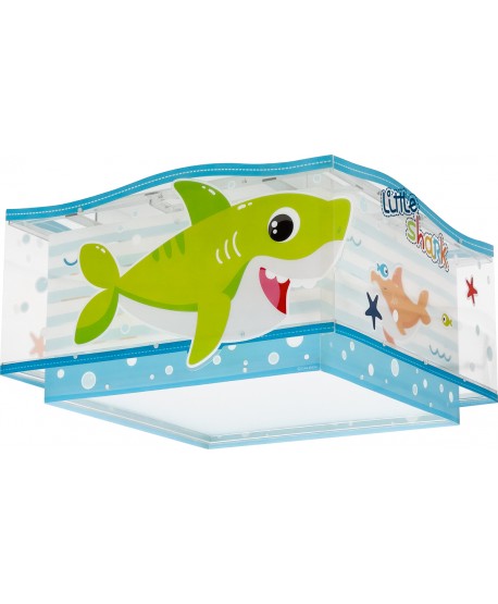 Plafón infantil Little Shark Pequeño Tiburón