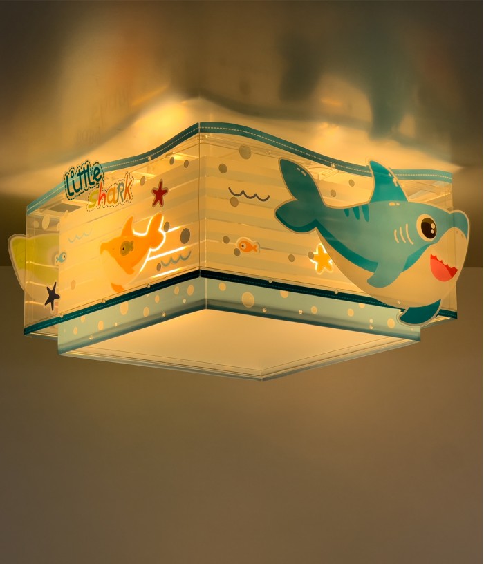 Children's ceiling light Little Shark