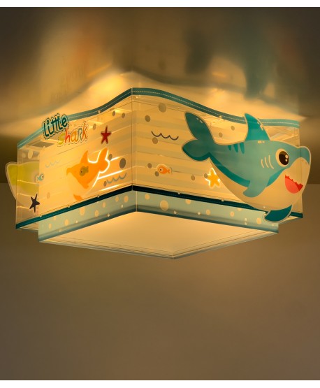Plafon de teto infantil Little Shark