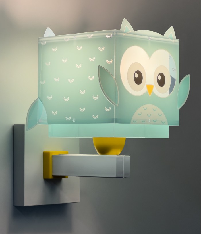 Aplique de pared infantil Little Owl Pequeño Búho