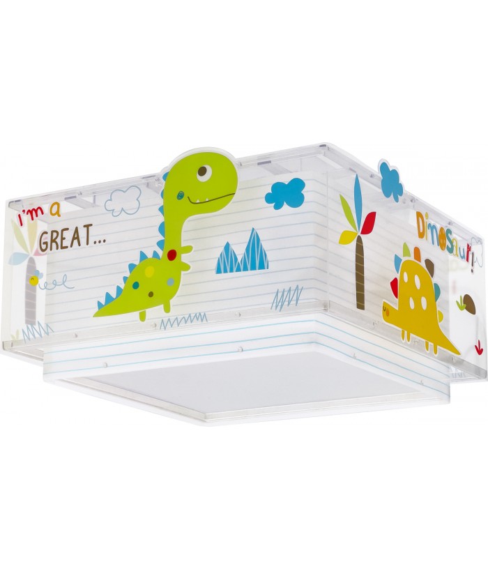 Plafón infantil Dinos Dinosaurios