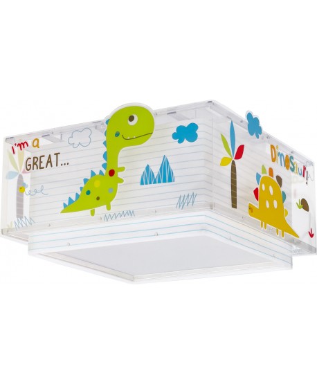 Plafón infantil Dinos Dinosaurios