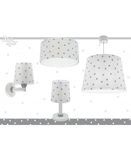 Children's ceiling light star Light white