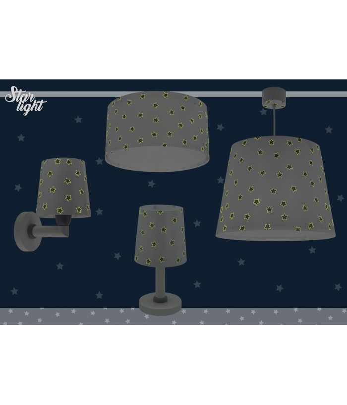 Children's ceiling light star Light white