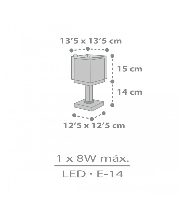 Lampada da comodino per bambini Little Teddy Piccolo Orso