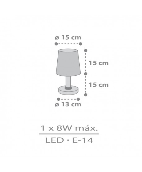 Candeeiro de mesa Star Light Estrela branco