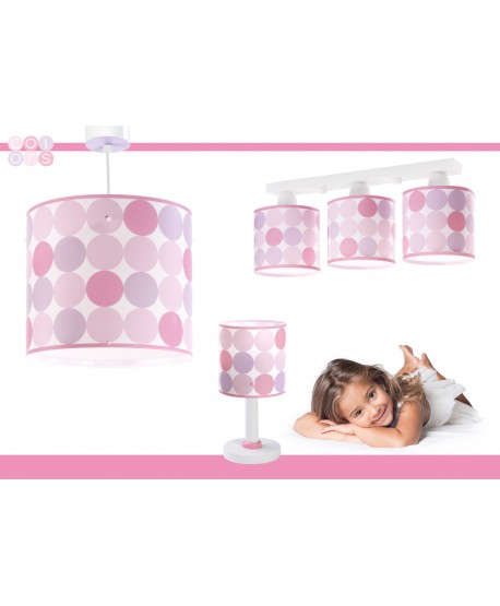 Table lamp Colors pink