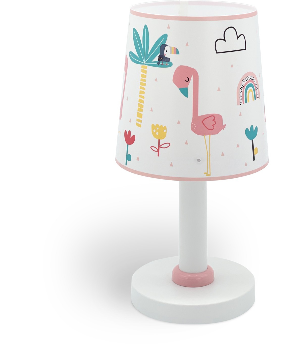Lamps & Company lampe de chevet enfant rose à pois