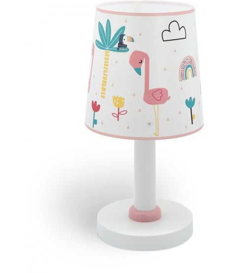 Lampe de chevet pour enfants Flamingo Flamant