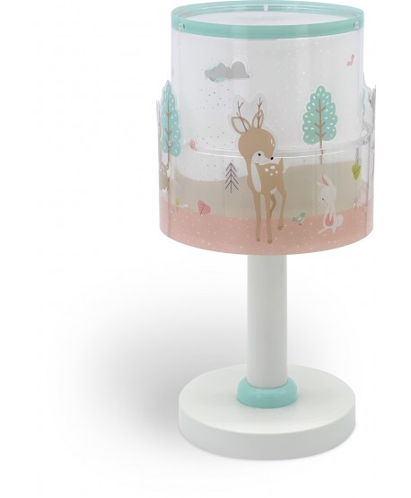 Lámpara de mesita infantil Loving Deer ciervo