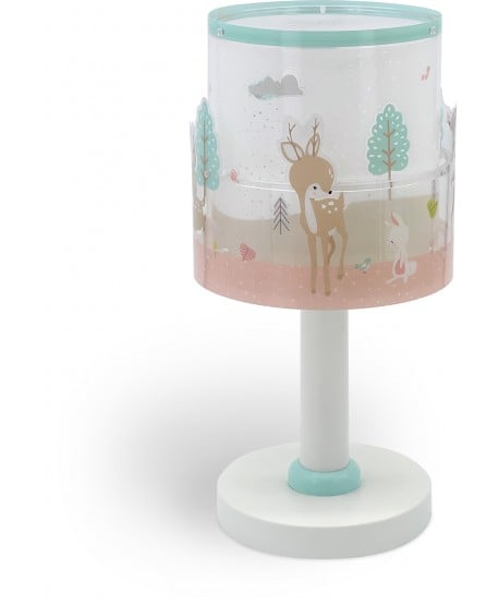 Lámpara de mesita infantil Loving Deer ciervo