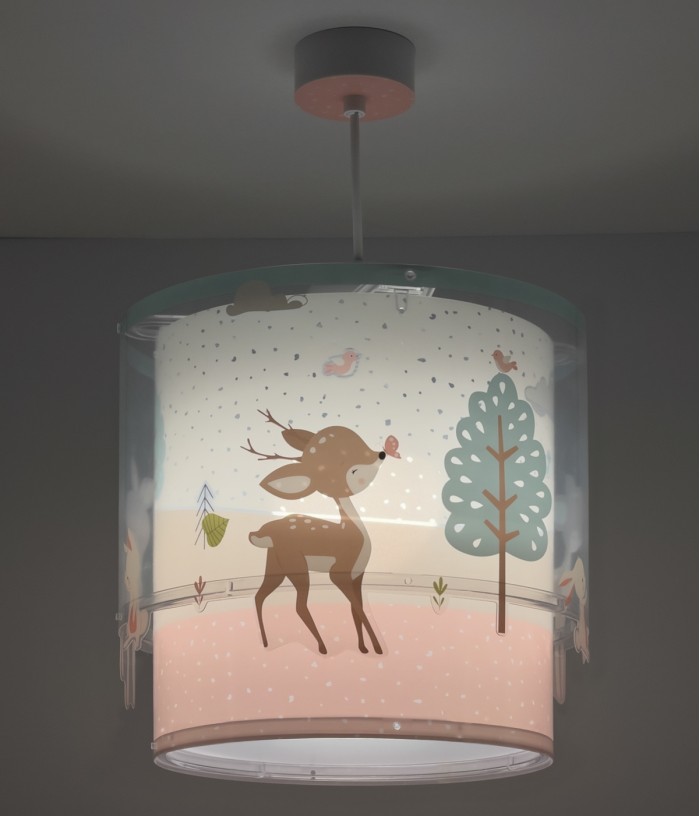 Children hanging lamp Loving Deer