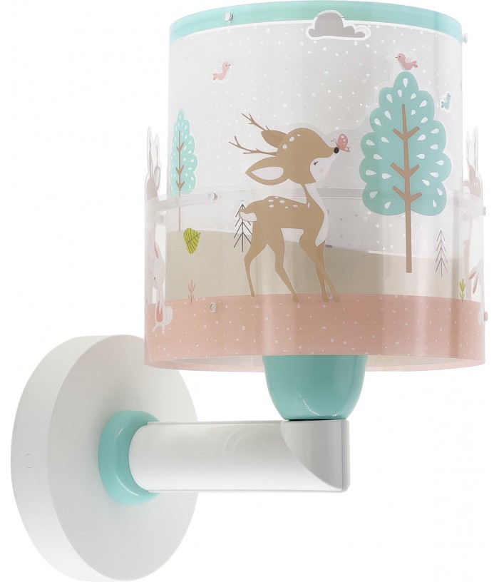 Aplique de pared infantil Loving Deer ciervo