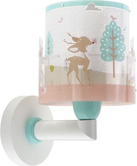 Aplique de pared infantil Loving Deer ciervo