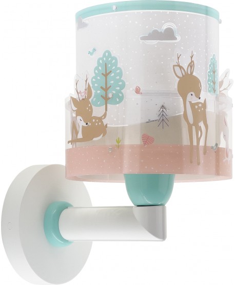 Aplique de pared infantil Loving Deer ciervo