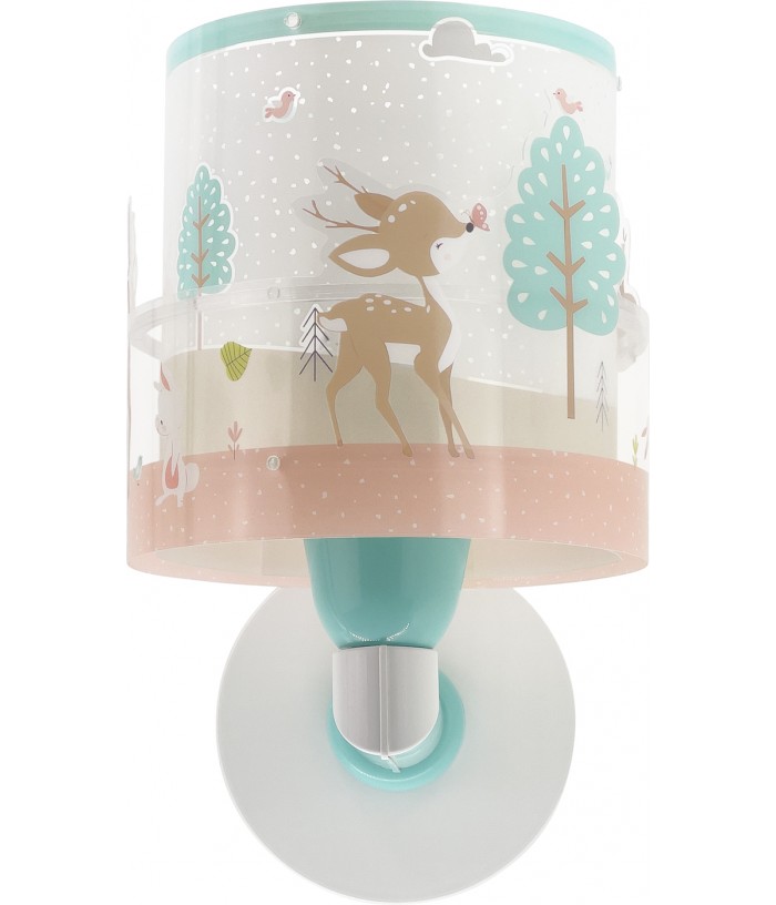 Aplique de pared infantil Loving Deer ciervo