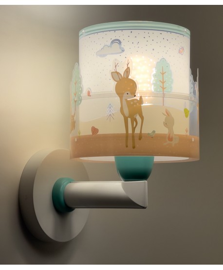 Aplique de pared infantil Loving Deer ciervo