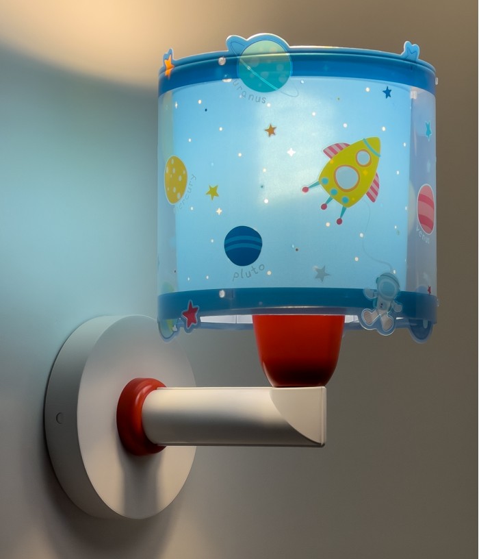 Children wall lamp Planets