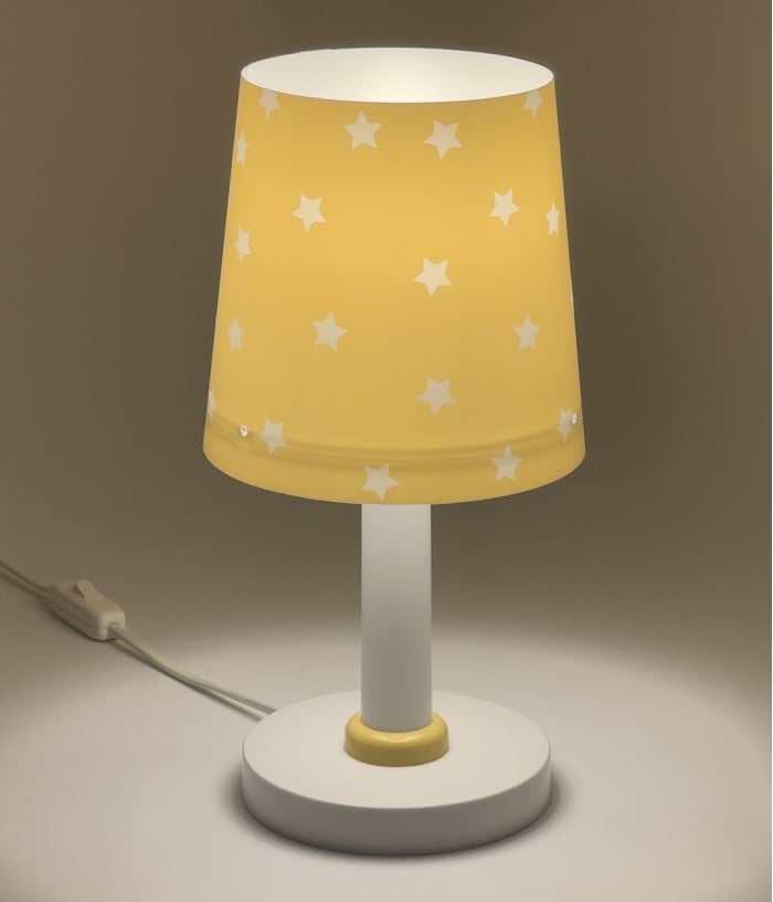 Lámpara de mesa Star Light amarilla
