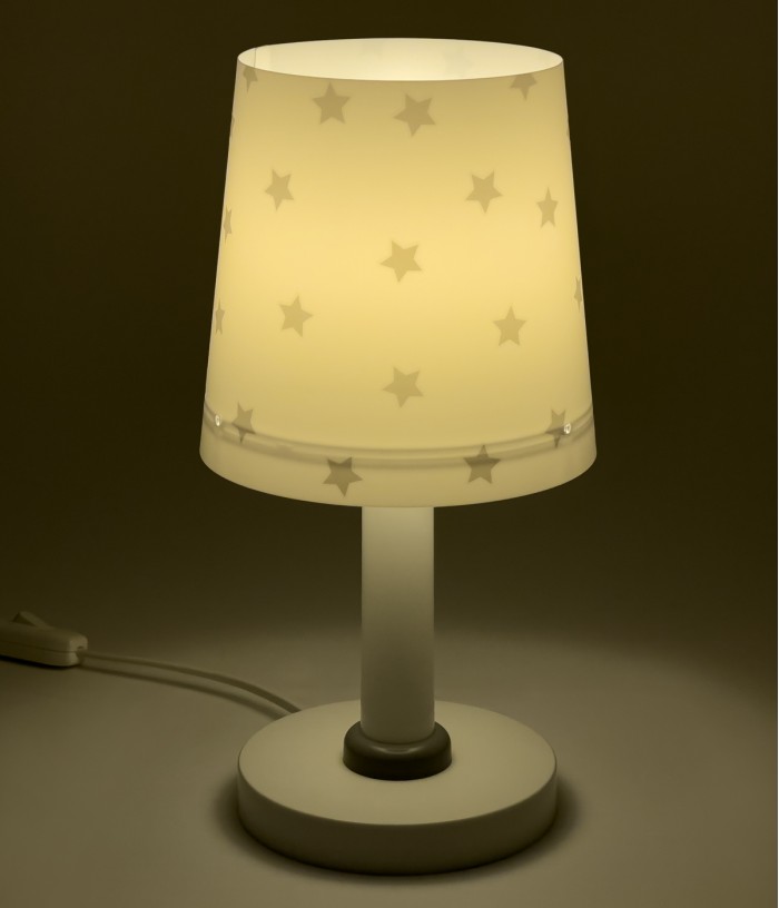 Lampe de chevet Star Light Lumière Étoilée blanc